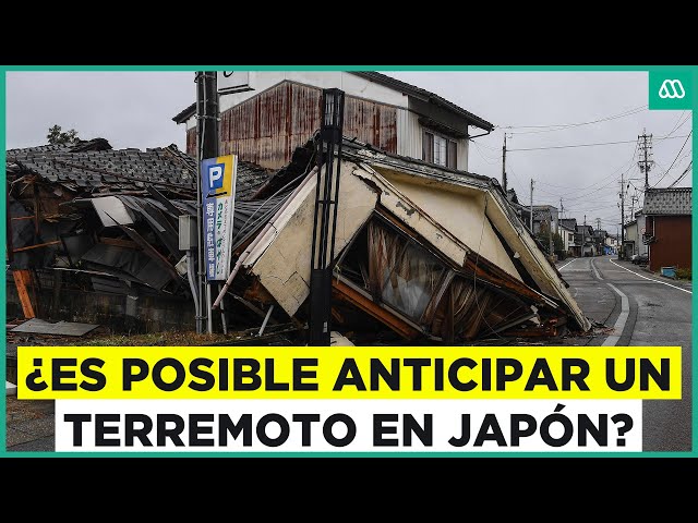 ⁣Megaterremoto en Japón: ¿Se pueden anticipar los sismos?