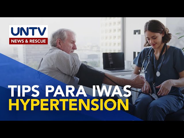 ⁣Paano maiiwasan ang Hypertension o High Blood Pressure? | You Can Do It