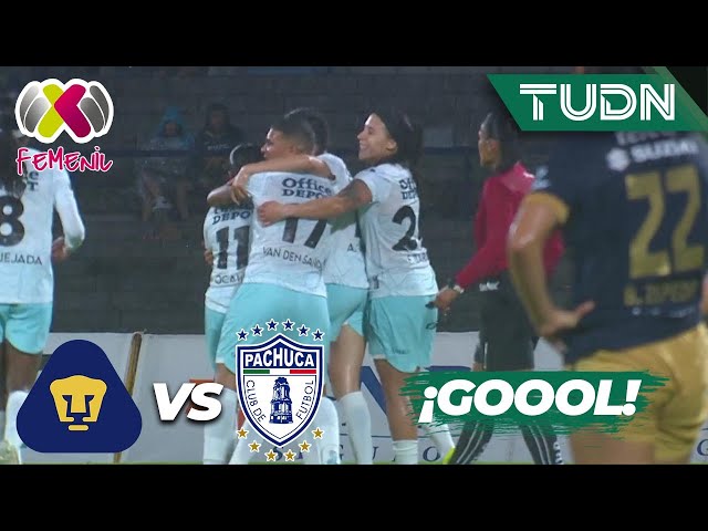 ¡GOL DE PACHUCA! Ocampo abre la cuenta | Pumas 0-1 Pachuca | Liga Mx Femenil AP2024-J5 | TUDN