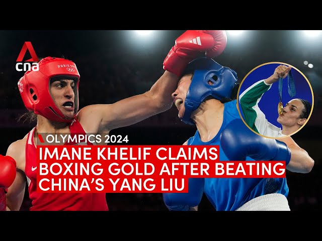 Paris Olympics: Algerian boxer Imane Khelif storms to gold against China's Yang Liu