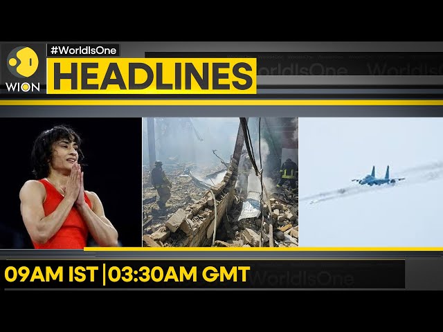 ⁣Chinese jets enter Taiwan airspace  | Russia imposes anti- terror measures | WION Headlines