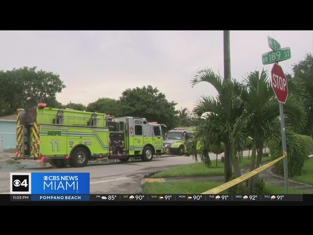 ⁣No one injured in large structure fire in Miami Gardens