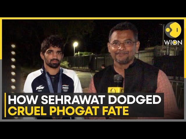 ⁣Paris Olympics: How India's Aman Sehrawat lost 4.5 kg before clinching bronze medal | WION