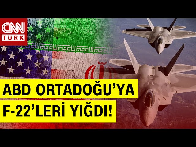 ⁣ABD Bir Skandala İmza Attı! Ortadoğu'ya Gönderdiği F-22 Uçakları "İran'a Yanıt" 