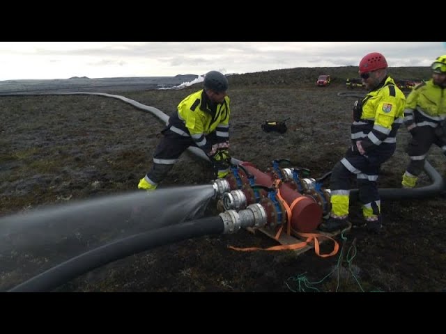 ⁣¿Se puede desactivar un volcán? Así intentan evitar una nueva erupción en Islandia