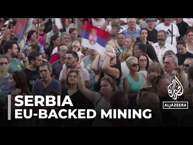 ⁣Serbia lithium-rich region: Locals threaten to block EU-backed mining