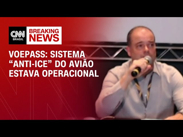 ⁣Voepass: Sistema “anti-ice” do avião estava operacional | CNN NEWSROOM