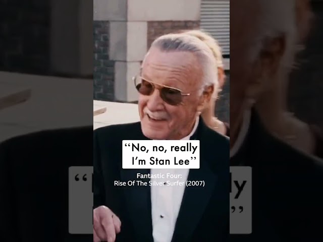 ⁣Stan Lee is the cameo G.O.A.T 