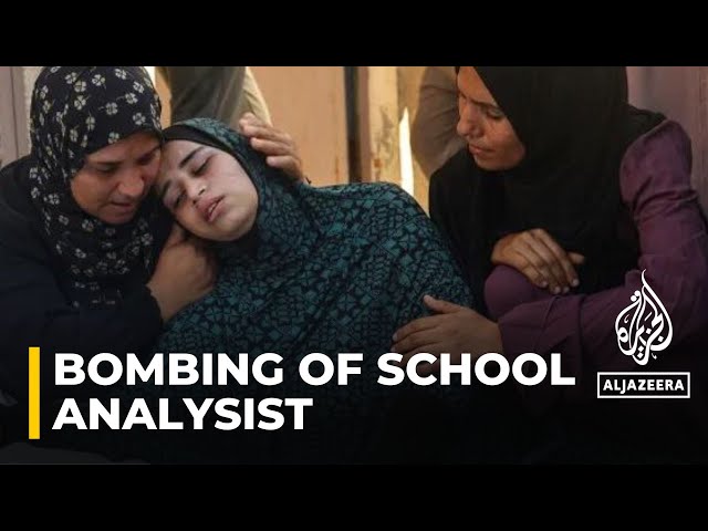 Bombing of school another example of Israel trying to ‘undermine’ proposed peace talks