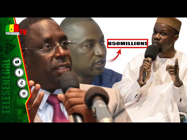 ⁣Grosse révélation de Habib Mbacké"Macky à laissé à SONKO 850...limou wakh sénégalais yi..."