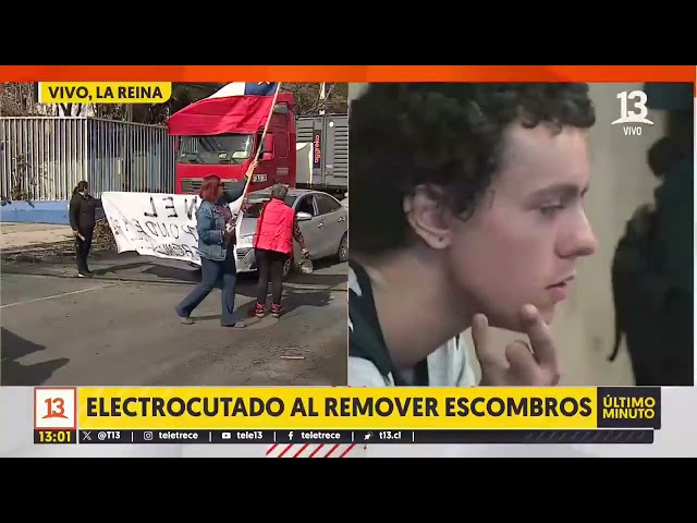 Luciano Pitronello en riesgo vital: Resultó electrocutado mientras operaba grúa pluma en La Reina