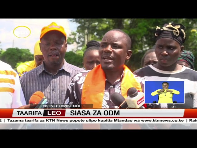 ⁣SEneta wa Vihiga apongezwa kwa kupewa chei cha Naibu kiongozi wa chama cha ODM