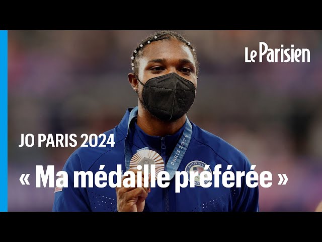 Noah Lyles « très fier » d'être en bronze sur 200 m aux JO malgré le Covid