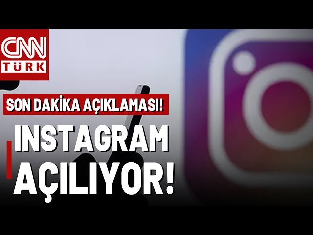 ⁣SON DAKİKA  | SAAT VERİLDİ! Bakan Uraloğlu Duyurdu: Instagram Açılıyor!