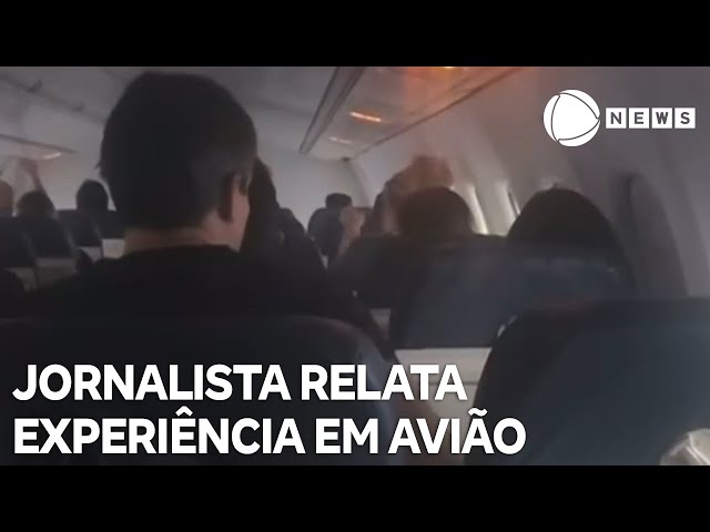 ⁣Jornalista Daniela Arbex relata experiência em avião da Voepass