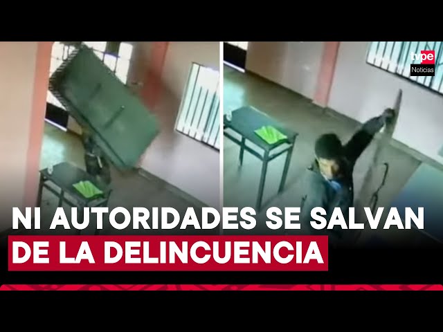 ⁣Piura: Roban a regidor que se desempeña como presidente de Comisión de Seguridad Ciudadana de Paita