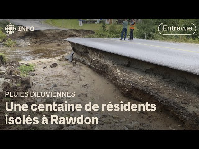 ⁣Pluies abondantes au Québec : la région de Lanaudière durement touchée | D'abord l'info