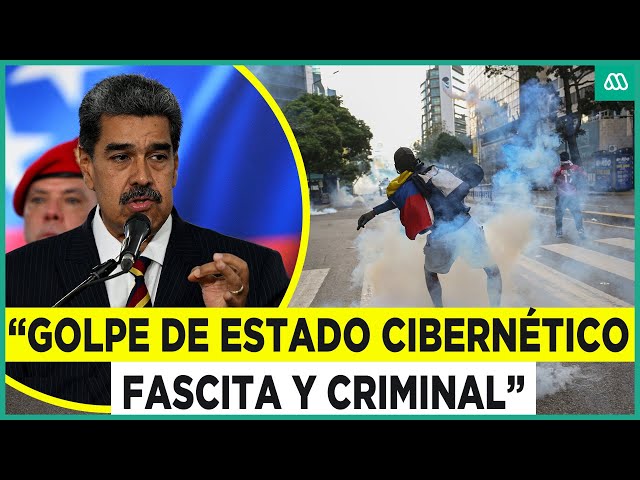 Crisis en Venezuela: Maduro acusa golpe de Estado como la razón por no publicar actas de votación