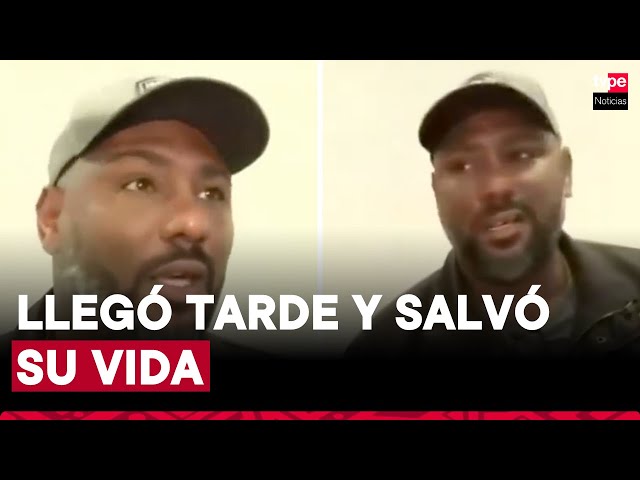 Tragedia en Brasil: Pasajero se salvó de morir en el avión estrellado por llegar tarde a su vuelo