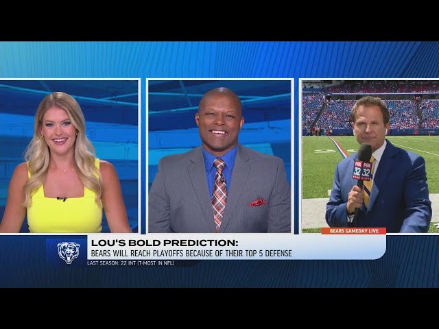 Bears Gameday Live: Bold Bears predictions from FOX 32's sports desk