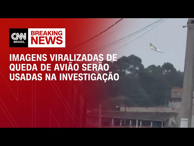 Imagens viralizadas de queda de avião serão usadas na investigação | AGORA CNN