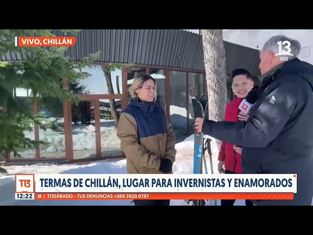 Termas de Chillán, lugar para invernistas y enamorados