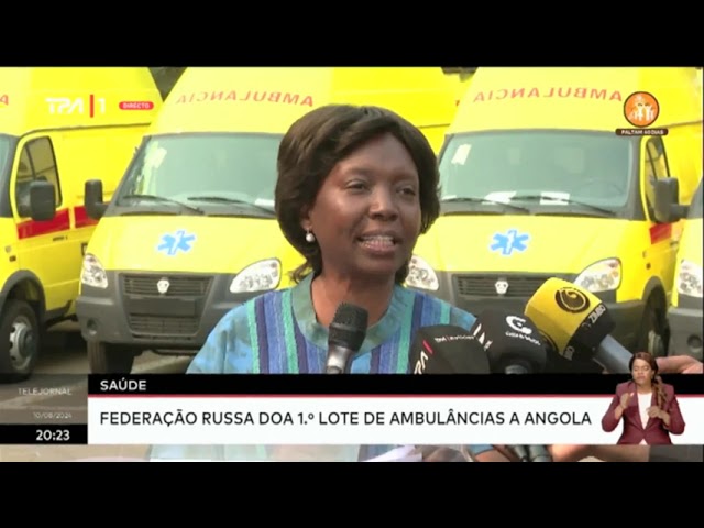 Saúde - Federação Russa doa 1º. lote de ambulâncias a Angola