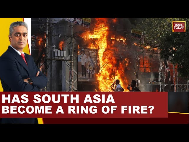 Rajdeep Sardesai LIVE: Has South Asia Become A Ring Of Fire? | India's Neighbourhood In Turmoil