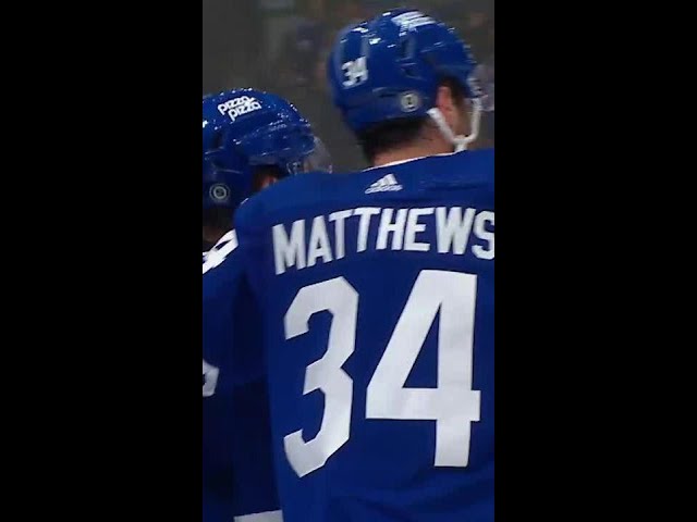 ⁣Marner + Matthews = Automatic 