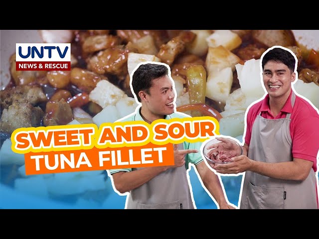 ⁣Sweet and Sour Tuna Fillet | Cook Eat Right