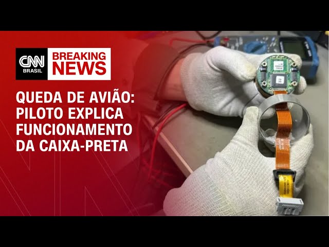 Queda de avião: piloto explica funcionamento da caixa-preta | AGORA CNN