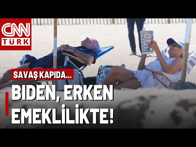 ⁣Dünya Yanıyor, Biden Güneşleniyor! Savaş Kapıda Fakat ABD Başkanı Tatilde...