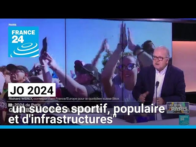 Les Jeux de Paris, "un succès sportif, populaire et d'infrastructures" • FRANCE 24