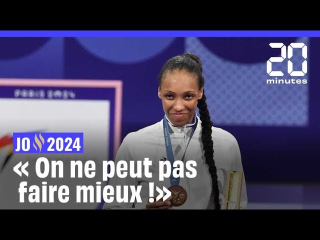 JO 2024 : Pour Althéa Laurin , « La première d'or, ici à Paris, on ne pouvait pas faire mieux »