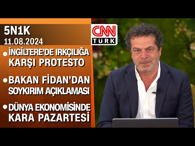 İngiltere'de ırkçılık karşıtı protestolar | Yahya Sinvar kimdir? | Kara pazartesi - 5N1K 11.08.