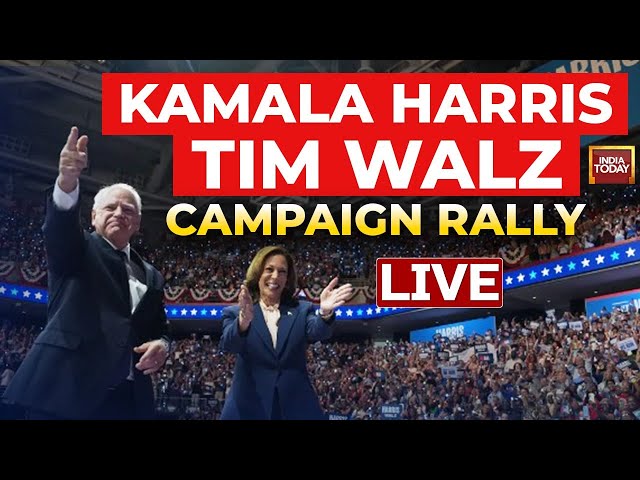 ⁣LIVE: Kamala Harris & Tim Walz' Campaign Rally In Phoenix, Arizona | Democratic Phoenix Ral