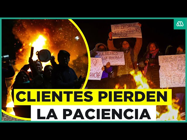 “Es un sufrimiento”: Clientes cumplen 200 horas sin energía eléctrica