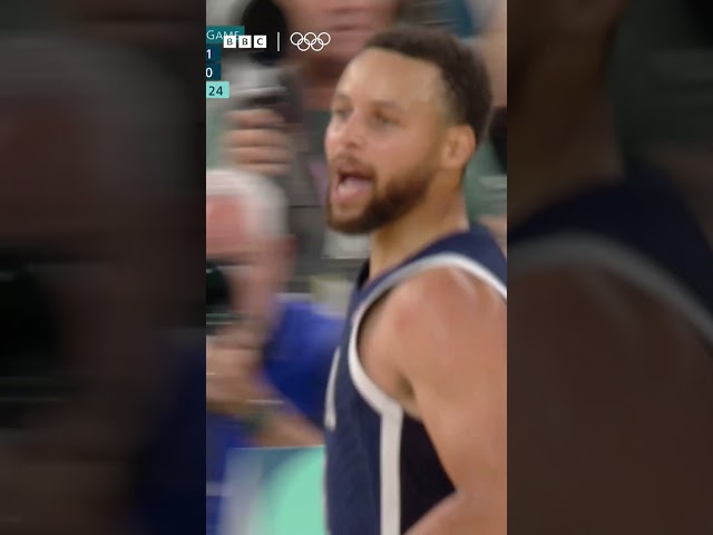 ⁣A Steph Curry basketball masterclass in the Olympic final. Inevitable. Iconic.