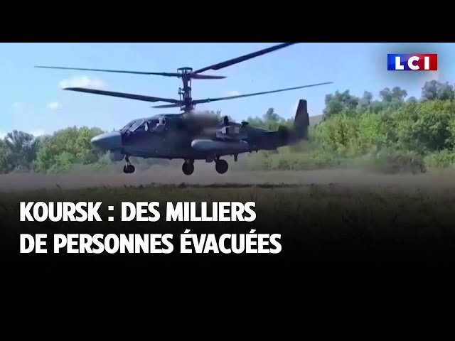 Koursk : des milliers de personnes évacuées