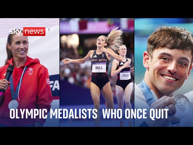 ⁣Olympic comebacks: The Team GB athletes who won medals after quitting