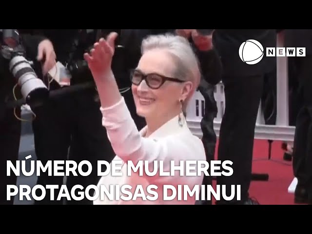 ⁣Número de mulheres protagonistas em Hollywood diminui 14% em 2023