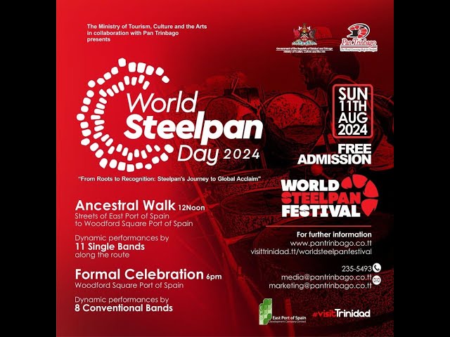 ⁣World Steelpan Day 2024 Celebrations