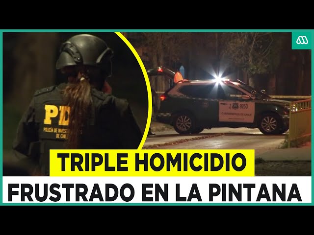 Triple homicidio frustrado en: Personas fueron baleadas en plena vía pública