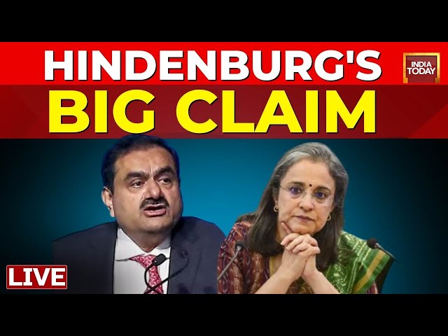 ⁣Hindenburg Vs Adani: SEBI Issues Clarification On Hindenburg Charge Linked To Madhabi Buch's Hu