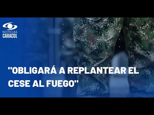 ⁣El ministro de Defensa hizo una dura advertencia por secuestro de militares en San José del Guaviare