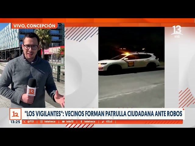 ⁣"Los Vigilantes": Vecinos de Talcahuano forman patrulla ciudadana ante robos