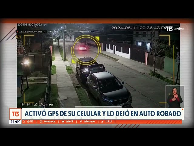 ⁣Víctima activó GPS y evitó que robaran su vehículo