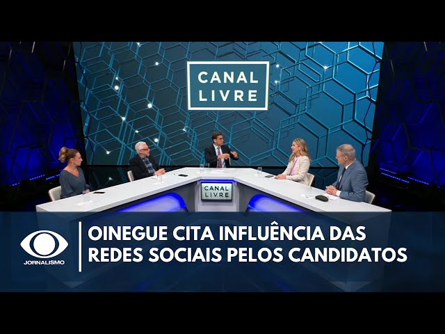 Oinegue cita influência das redes sociais pelos candidatos | Canal Livre