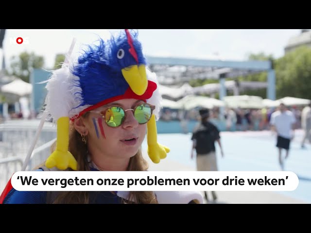 ⁣Parijzenaars kijken terug op Olympische Spelen