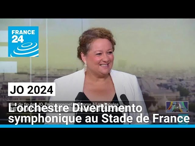 ⁣Cérémonie de clôture des JO : l'orchestre Divertimento symphonique fait vibrer le Stade de Fran